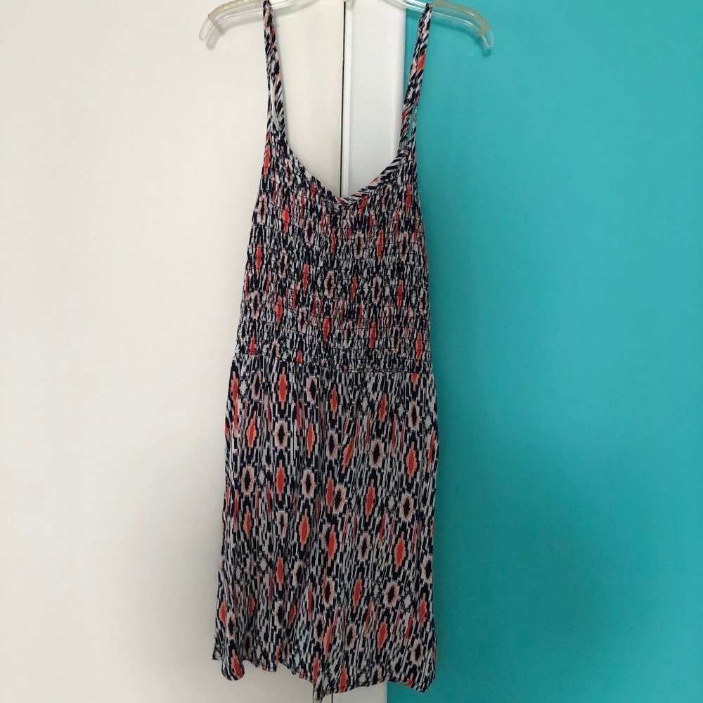 Spaghetti Strapped Patterned Sundress